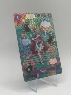One Piece Sugar OP10 OP14 Special Full Art Holo 1000 Power Bandai Card - Image 2
