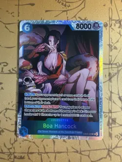 One Piece TCG - Boa Hancock PRERELEASE ENGLISH EB03-026 HEROINES SR - Near Mint - Image 1