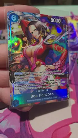 One Piece Boa Hancock EB03-026 Alt Art English NM - Image 2