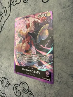 Monkey D Luffy - OP05-060 L - ST18 Leader - One Piece - English - Foil - Alt Art - Image 3