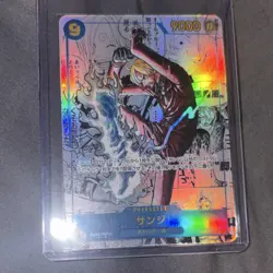 Sanji One Piece Manga TCG Holo Foil Card (100% Authentic) - Image 1