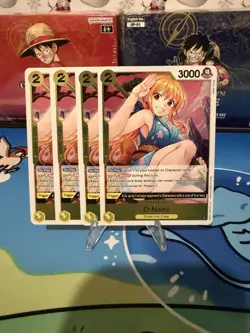 O-Nami OP06-101 Rare One Piece Wings of the Captain x4 PLAYSET - Image 1