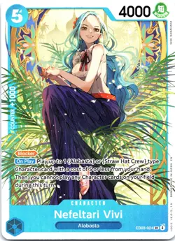 Nefeltari Vivi (024) SR Extra Booster: One Piece Heroines Edition EB03-024 NM - Image 1