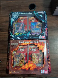 One Piece Illustration Box Vol 5 and 6 Bundle Brand New Sealed Fast Ship - Image 1