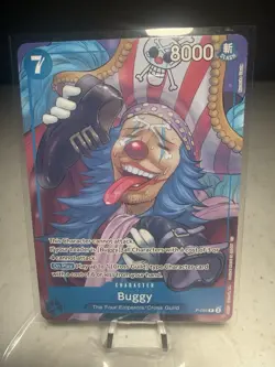 Buggy P-084 Promo Card | One Piece TCG: Blue Buggy English — NM - Image 1