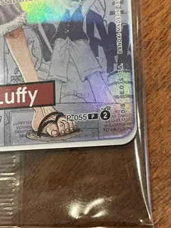 One Piece Card- Monkey D. Luffy Promo Card –SEALED –US VOYAGE - Image 4