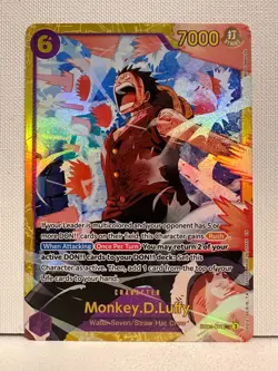 One Piece Card Game Monkey.D.Luffy EB02-061 Anime 25th Collection English - Image 1