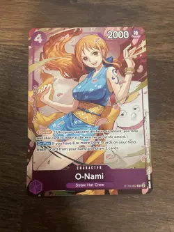 O-Nami (Alternate Art) - ST18-002 - Extra Booster One Piece - Image 1