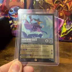 Disney Lorcana Darkwing Duck-Cool Under Pressure Character Card 192/204 - Foil - Image 1