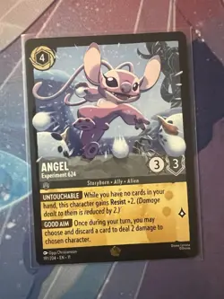 Disney Lorcana Angel Experiment 624 Character Card 191/204 Legendary - Image 1