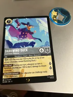 Darkwing Duck (Cool Under Pressure) - Winterspell 192/204 Disney Lorcana - Image 1