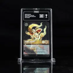 Disney Lorcana Minnie Mouse Musketeer Champion Enchanted Graded TAG 9 #206 - Image 1
