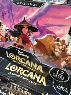 Disney Lorcana Rise of the Floodborn Booster Box Sealed Case - 3 Booster Boxes - Image 2