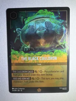 2024 Disney Lorcana The Black Cauldron #32/204 Legendary Cold Foil - Image 1