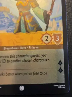 Mulan - Free Spirit 10/204 Cold Foil Common Fabled Disney Lorcana TCG - Image 5