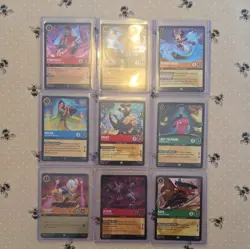Disney Lorcana Rare And Super Rare Holo Foil Card Bundle - Mint - Image 1