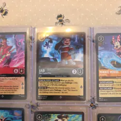Disney Lorcana Rare And Super Rare Holo Foil Card Bundle - Mint - Image 3