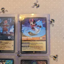 Disney Lorcana Rare And Super Rare Holo Foil Card Bundle - Mint - Image 4