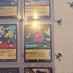 Disney Lorcana Rare And Super Rare Holo Foil Card Bundle - Mint - Image 5