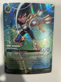 Hiro Hamada Armor Designer FOIL PROMO 24B/P2 - Lorcana Store Championship - Image 1