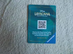Disney Lorcana: Azurite Sea "PUZZLE PIECE #1" CCG Card n1 - Image 2