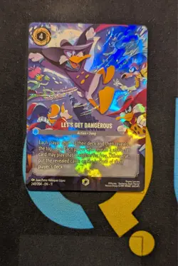 Let's Get Dangerous 240/204 Enchanted Disney Lorcana Winterspell EN - 11 - Image 1