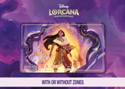 Disney Lorcana Playmat - Pocahontas - Peacekeeper - Winterspell - Enchanted - Image 1