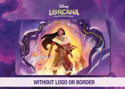 Disney Lorcana Playmat - Pocahontas - Peacekeeper - Winterspell - Enchanted - Image 5