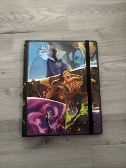 Lorcana Villians Disney Card Folder Binder - Image 1