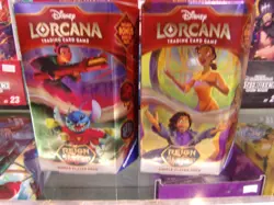 Disney LORCANA REIGN OF JAFAR: Both Starter Decks Sealed - Image 1