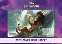 Disney Lorcana Playmat - The Lion King – Scar - Enchanted - Fabled Set 9 - TCG - Image 2
