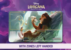 Disney Lorcana Playmat - The Lion King – Scar - Enchanted - Fabled Set 9 - TCG - Image 3