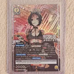 CROW - UE14BT/NIK-1-021 R☆ - Union Arena - GODDESS OF VICTORY: NIKKE (NM, R*) - Image 1
