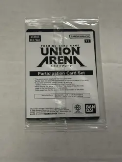 Union Arena Megumi Fushiguro Sealed Participation Promo Pack (3 Cards) - Image 2