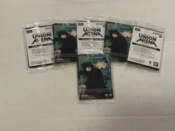 Union Arena Megumi Fushiguro Sealed Participation Promo Pack (3 Cards) - Image 4