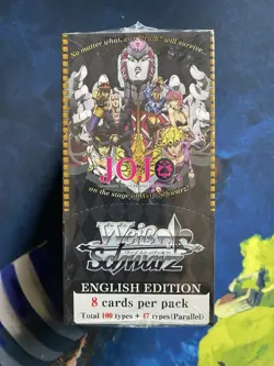 Booster Box Jojo's Bizarre Adventure Golden Wind (Reprint) Weiss Schwarz - Image 1