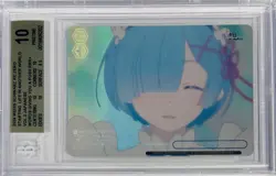 Weiss Schwarz RE Zero Re:Zero Vol. 3 Rem RZ/S116-098EX RRR+ Foil Stamped BGS 10 - Image 1
