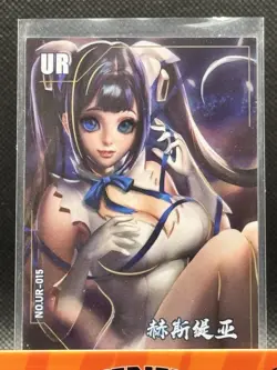 Super Sister Goddess Story Waifu UR Card Anime Doujin UR-015 Hestia Is It Wrong - Image 1