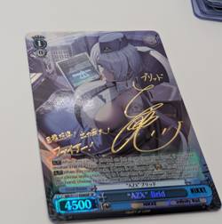 Weiss Schwarz GODDESS OF VICTORY: NIKKE ENG NIK/S117-E090SP SP "AZX" Brid - Image 3