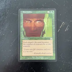 Magic the Gathering card Biorhythm from Onslaught (LP) - Image 1