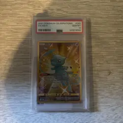 Pokemon Celebrations 2021 FA/MEW Gold Shiny PSA 10 Gem MT Card 025/025 - Image 2