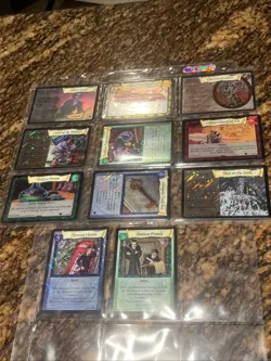 Harry Potter 2001 TCG Foil & Holo Harry Potter Warner Bros. 11 Card Lot - Image 1