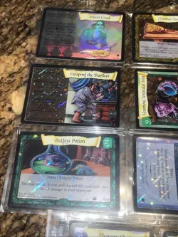 Harry Potter 2001 TCG Foil & Holo Harry Potter Warner Bros. 11 Card Lot - Image 4