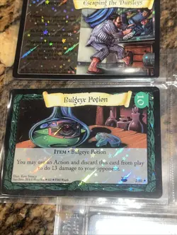 Harry Potter 2001 TCG Foil & Holo Harry Potter Warner Bros. 11 Card Lot - Image 5