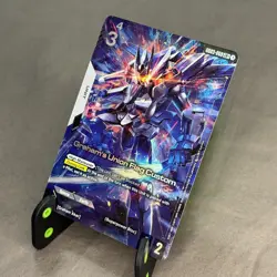 Gundam TCG GD03-069 Graham's Union Flag Custom Alt Art LR+ Card Game CCG - Image 3