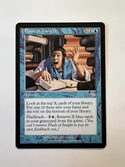 Flash of Insight - MTG Judgment - NM - Image 1