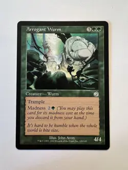 Arrogant Wurm - MTG Torment - NM - Image 1