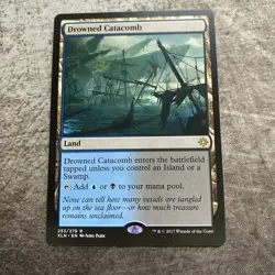 Drowned Catacomb - Ixalan - MTG Magic the Gathering - LP - Image 1