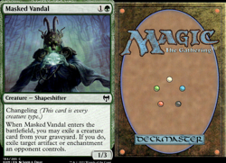 Magic the Gathering -MTG- Masked Vandal - Image 1