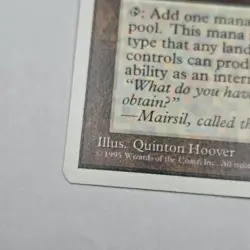 FELLWAR STONE X1 MAGIC Mtg 4TH EDITION EXCELLENT (EX) 1995 - Image 2